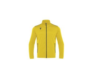 MACRON MA8122 - Felpa con zip grande Yellow