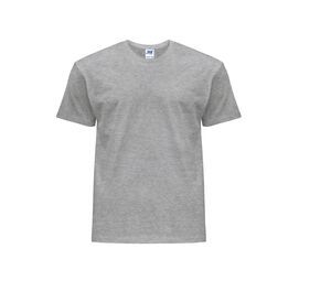 JHK JK155 - T-shirt girocollo uomo 155 Grigio medio melange