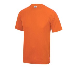 Just Cool JC001J - T-shirt da bambino traspirante neoteric™ Electric Orange