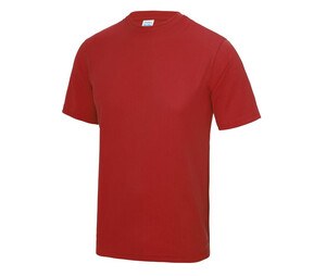 Just Cool JC001J - T-shirt da bambino traspirante neoteric™ Fire Red