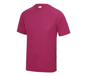 Just Cool JC001J - T-shirt da bambino traspirante neoteric™ Hot Pink