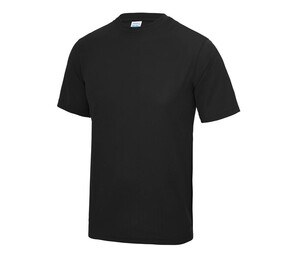 Just Cool JC001J - T-shirt da bambino traspirante neoteric™ Jet Black