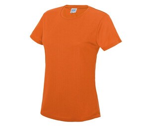 Just Cool JC005 - T-shirt traspirante da donna Neoteric™ Electric Orange