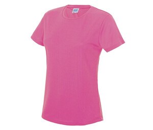 Just Cool JC005 - T-shirt traspirante da donna Neoteric™ Electric Pink