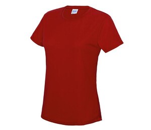 Just Cool JC005 - T-shirt traspirante da donna Neoteric™ Fire Red