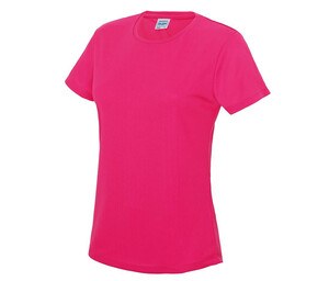 Just Cool JC005 - T-shirt traspirante da donna Neoteric™ Hot Pink