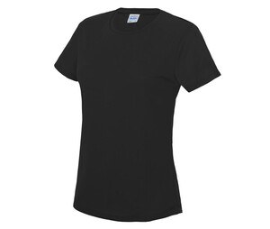 Just Cool JC005 - T-shirt traspirante da donna Neoteric™ Jet Black