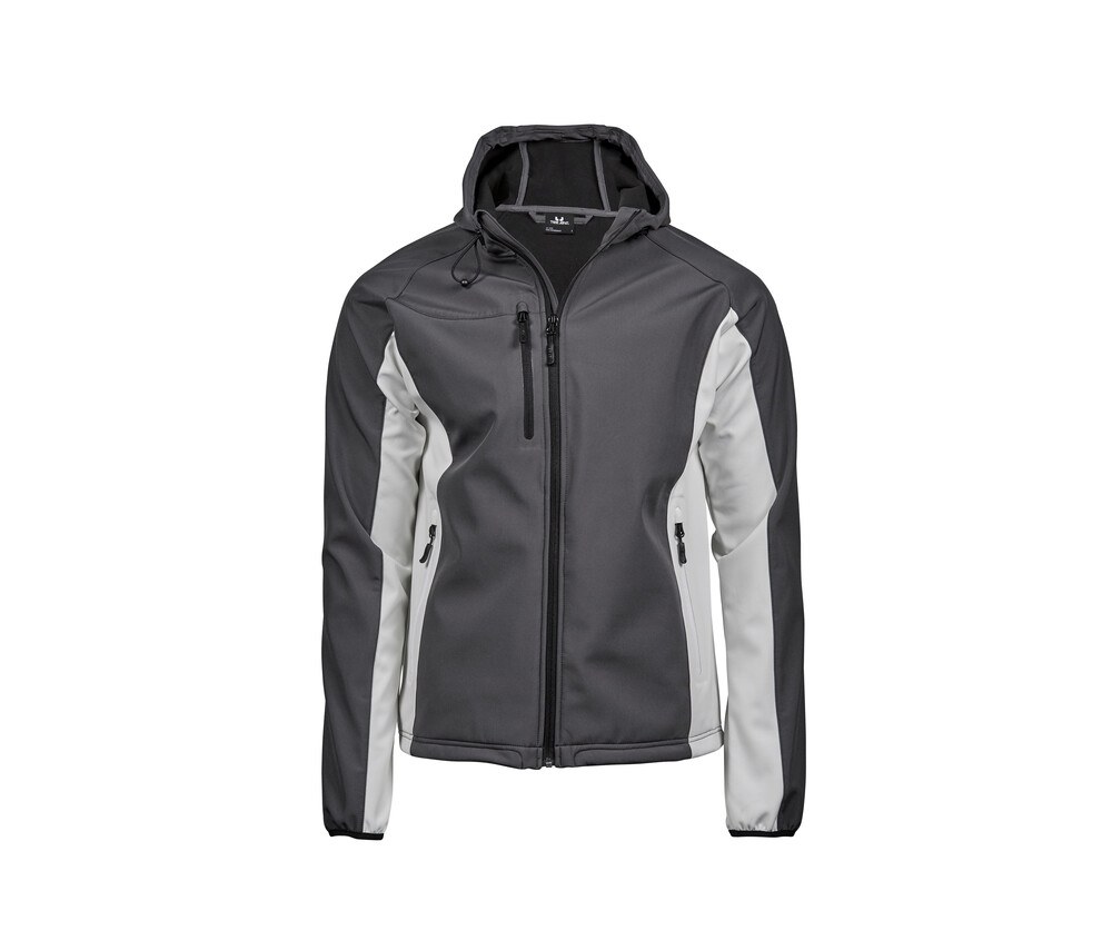 Tee Jays TJ9514 - Giacca Softshell con cappuccio a 3 strati da uomo