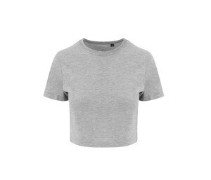 JUST T'S JT006 - T-shirt corta da donna triblend Grigio medio melange