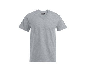 Promodoro PM3025 - T-shirt da uomo con scollo a V Sports Grey