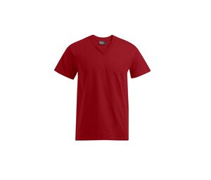 Promodoro PM3025 - T-shirt da uomo con scollo a V Fire Red