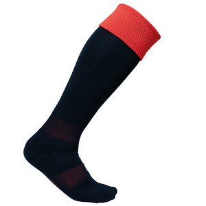 PROACT PA0300 - Calze sportive bicolore Black / Sporty Red