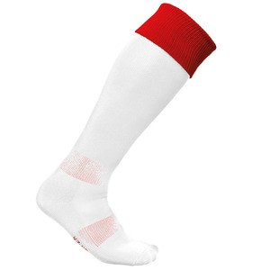 PROACT PA0300 - Calze sportive bicolore White / Sporty Red