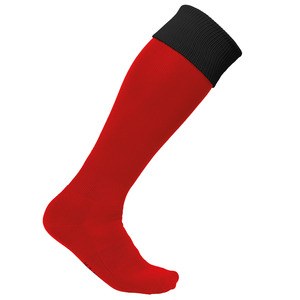 PROACT PA0300 - Calze sportive bicolore Sporty Red / Black