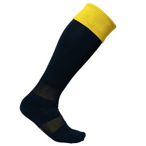 PROACT PA0300 - Calze sportive bicolore Black / Sporty Yellow