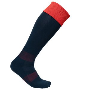 PROACT PA0300 - Calze sportive bicolore Sporty Navy / Sporty Red