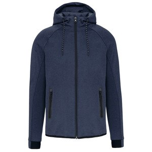 PROACT PA358 - Giacca Performance Uomo con cappuccio French Navy Heather