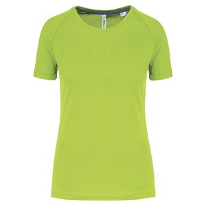 PROACT PA4013 - T-shirt sportiva donna girocollo in materiale riciclato Verde lime