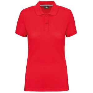 WK. Designed To Work WK275 - Polo donna maniche corte Red