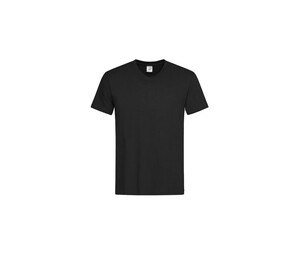 Stedman ST2300 - T-shirt da uomo con scollo a V Black Opal