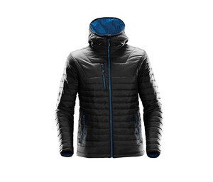 STORMTECH SHAFP1 - Doudoune à capuche homme Black/ Marine Blue