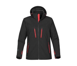 STORMTECH SHXB3 - Veste Softshell haute technicité homme Black / Bright Red