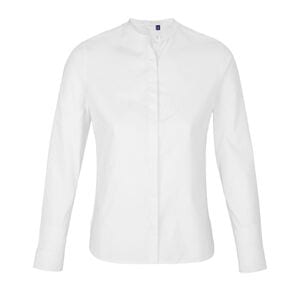 NEOBLU 03787 - Bart Women Camicia Donna Coreana Optic White