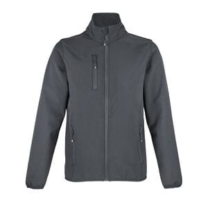 SOL'S 03828 - Falcon Women Giacca Donna Softshell Fullzip Antracite