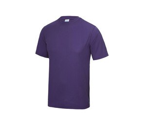 Just Cool JC001J - T-shirt da bambino traspirante neoteric™ Purple