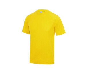 Just Cool JC001J - T-shirt da bambino traspirante neoteric™ Sun Yellow