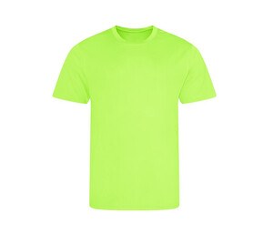 Just Cool JC201 - T-shirt sportiva in poliestere riciclato Electric Green
