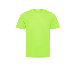Just Cool JC201J - T-shirt sportiva per bambini in poliestere riciclato Electric Green