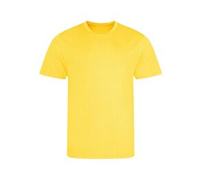 Just Cool JC201 - T-shirt sportiva in poliestere riciclato Sun Yellow