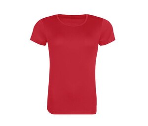 Just Cool JC205 - T-shirt sportiva da donna in poliestere riciclato Fire Red