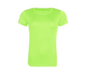 Just Cool JC205 - T-shirt sportiva da donna in poliestere riciclato Electric Green