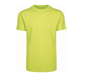 Build Your Brand BY004 - T-Shirt Girocollo frozen yellow