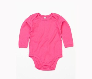 Babybugz BZ030 - Body per neonato biologico a maniche lunghe Fucsia