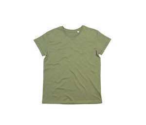 Mantis MT080 - T-shirt da uomo con maniche arrotolate Soft Olive