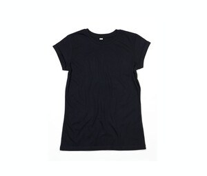 Mantis MT081 - T-shirt da donna con maniche arrotolate Black