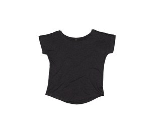 Mantis MT091 - T-shirt da donna ampia Charcoal Grey Melange
