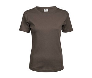 Tee Jays TJ580 - T-shirt interlock donna Cioccolato