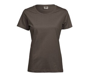 Tee Jays TJ8050 - Soft t-shirt donna Cioccolato