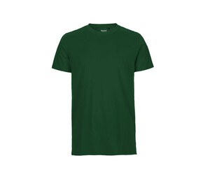 Neutral O61001 - T-shirt aderente da uomo Verde bottiglia