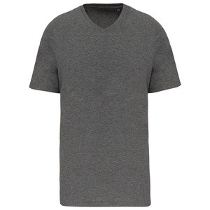 Kariban K3002 - T-shirt uomo Supima® scollo a V manica corta Grey Heather