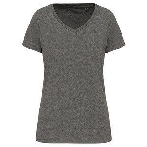 Kariban K3003 - T-shirt donna Supima® scollo a V manica corta