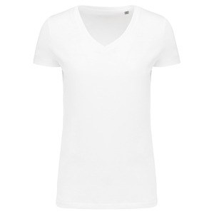 Kariban K3003 - T-shirt donna Supima® scollo a V manica corta