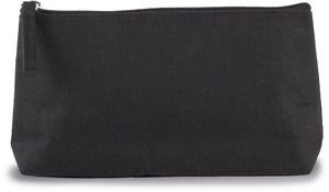 Kimood KI0728 - Trousse da bagno in cotone canvas Black