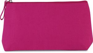 Kimood KI0728 - Trousse da bagno in cotone canvas Fucsia