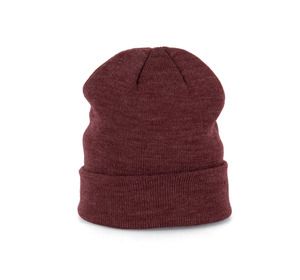 K-up KP031 - HAT - BERRETTO IN MAGLIA Wine Heather