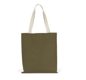 Kimood KI5203 - Shopper in tessuto riciclato Shale Green / Ecume